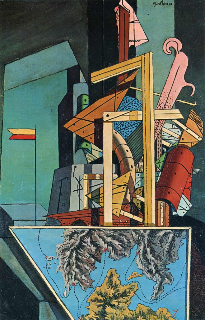 The Melancholy of Departure (1916) – Giorgio de Chirico Tablo