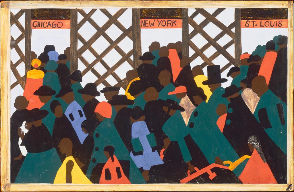 The Migration of the Negro, Panel 1 (1941) – Jacob Lawrence Tablo