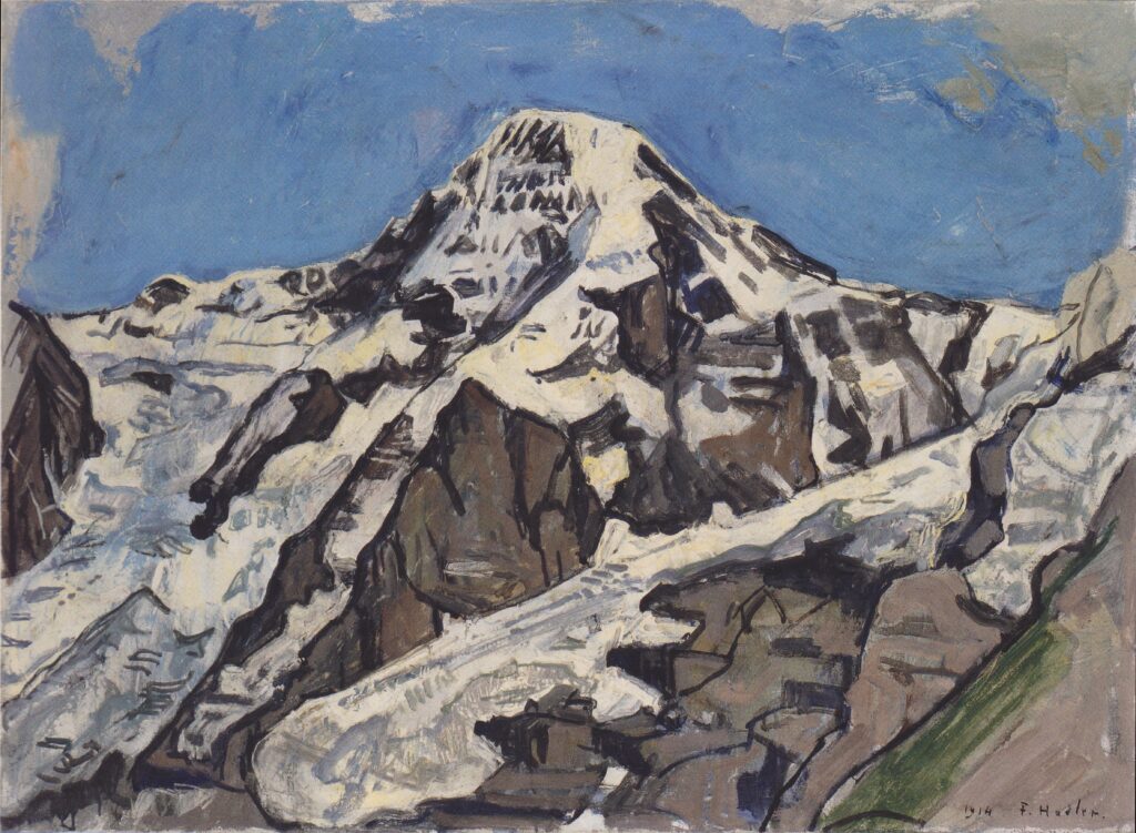 The Monk (1914) - Ferdinand Hodler Tablo