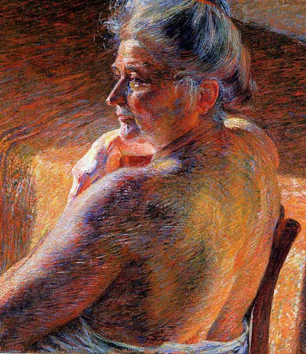 The Mother (1909) – Umberto Boccioni Tablo