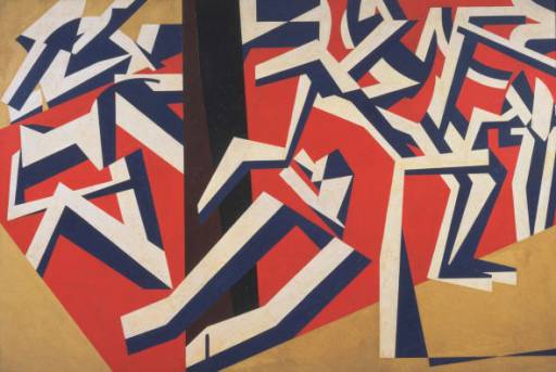 The Mud Bath (1914) - David Bomberg Tablo