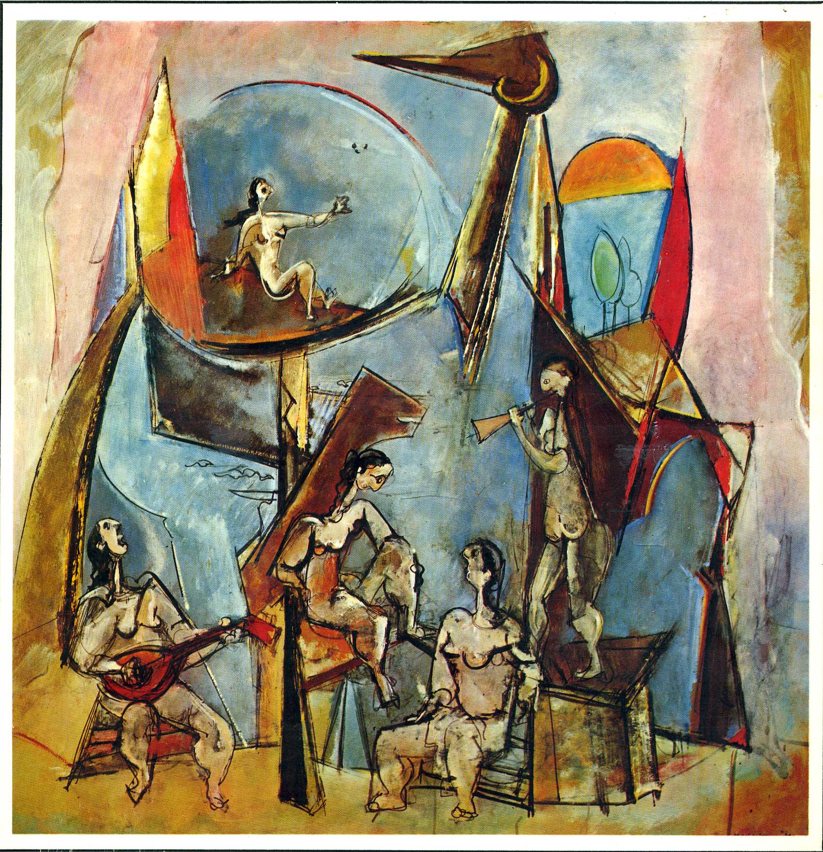 The Muses (1944) - Max Weber Tablo