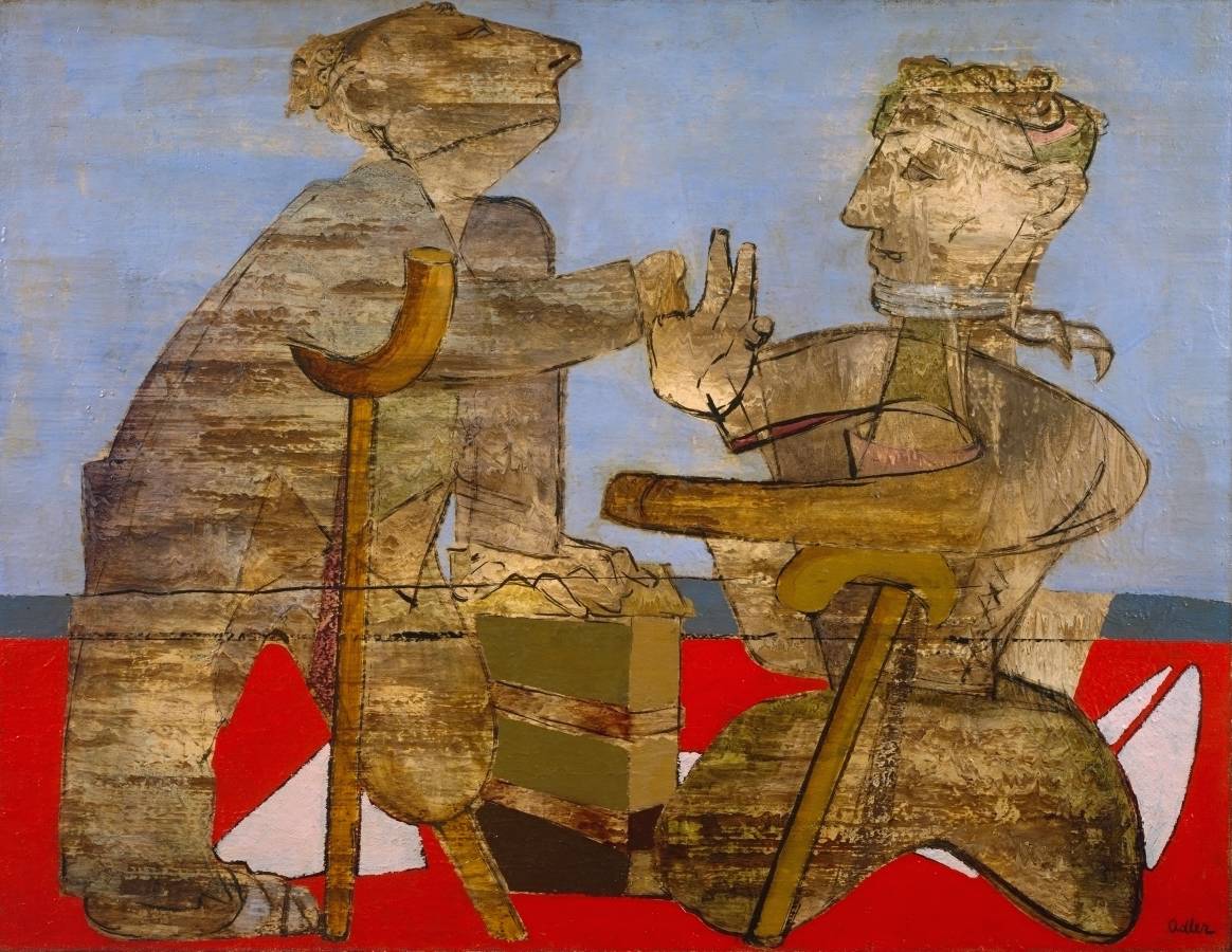 The Mutilated (1943) - Jankel Adler Tablo