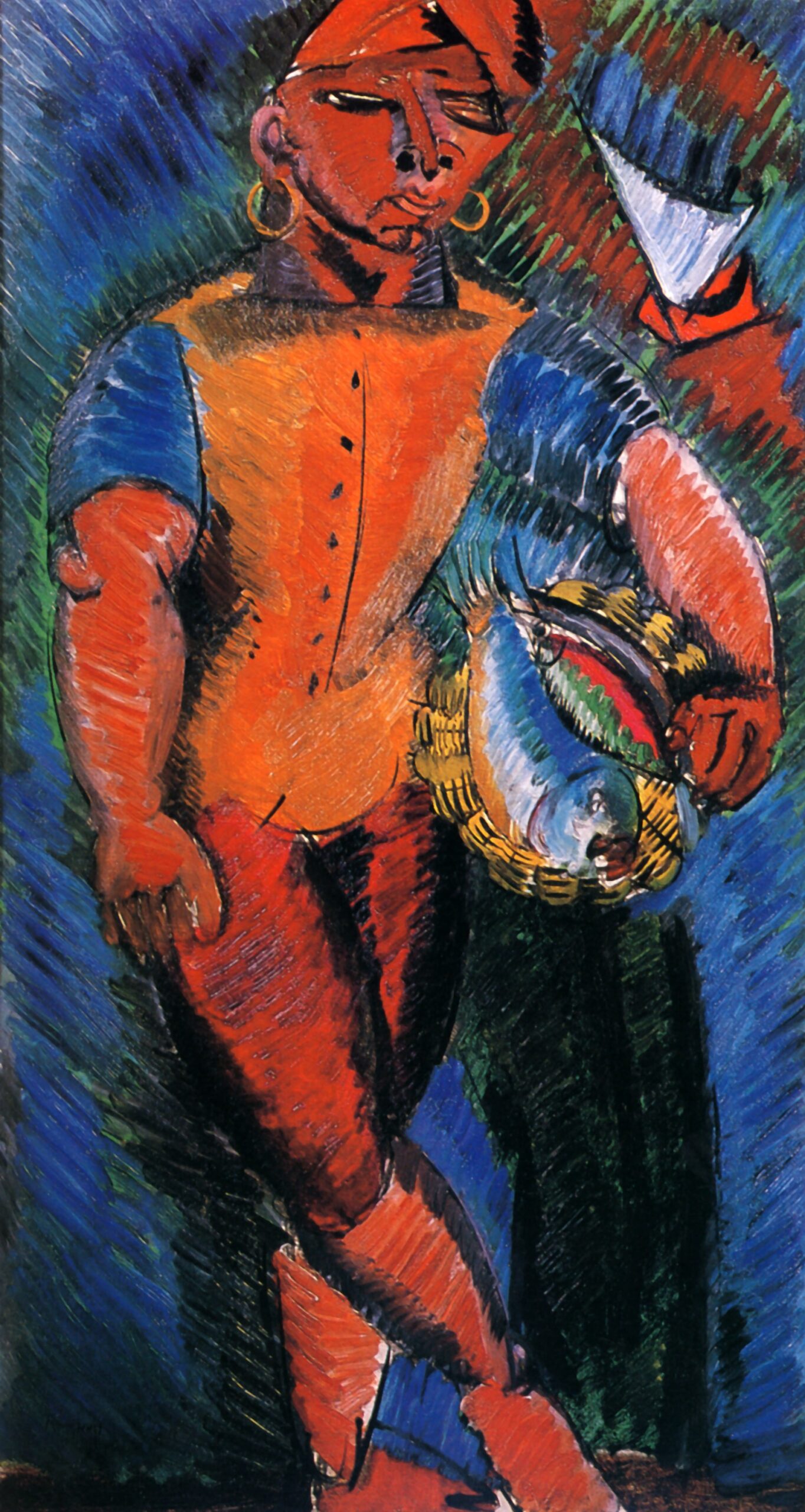 The Neapolitan Fisherman (1914) - Raoul Dufy Tablo