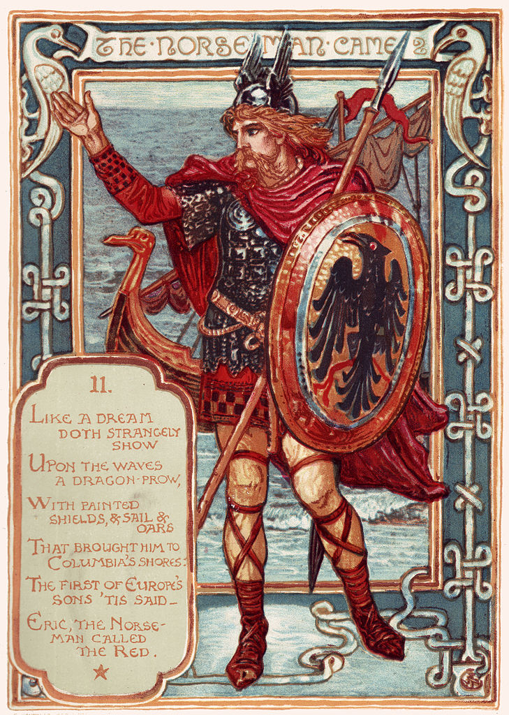The Norseman (1893) – Walter Crane Tablo