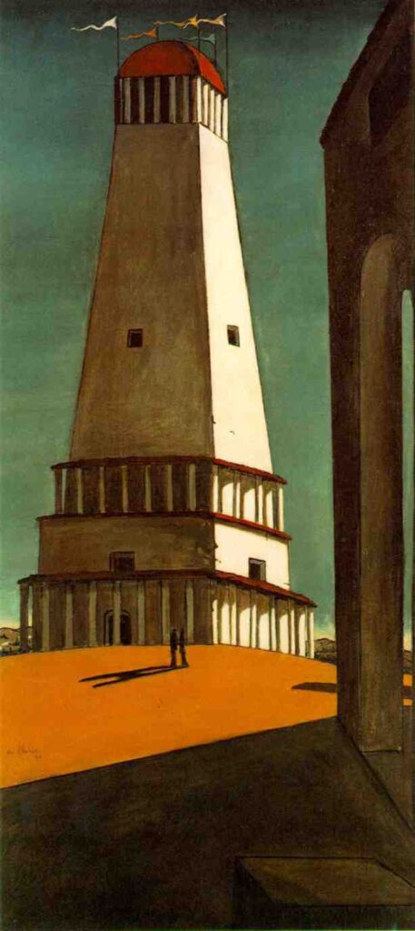 The Nostalgia of the Infinite (1911) - Giorgio de Chirico Tablo