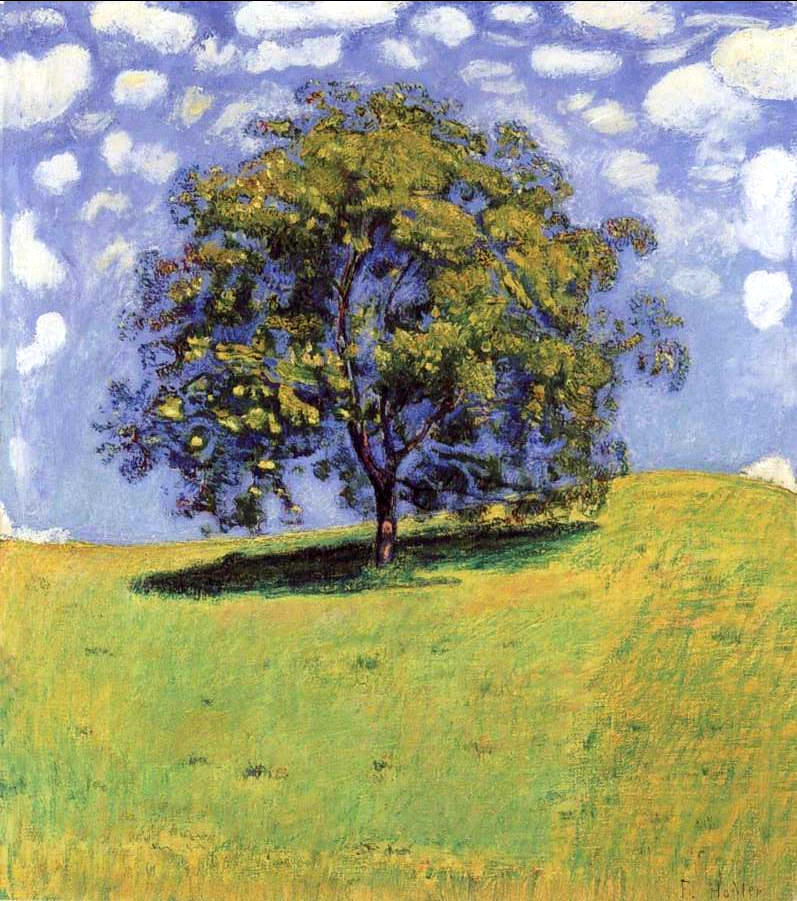 The Nut Tree – Ferdinand Hodler Tablo