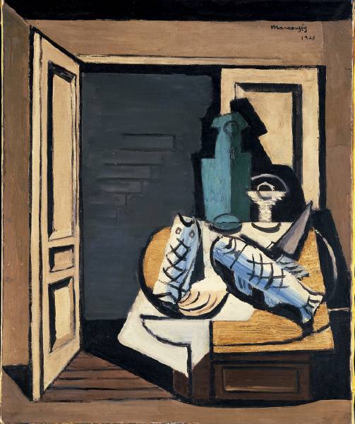 The Open Door (1928) - Louis Marcoussis Tablo
