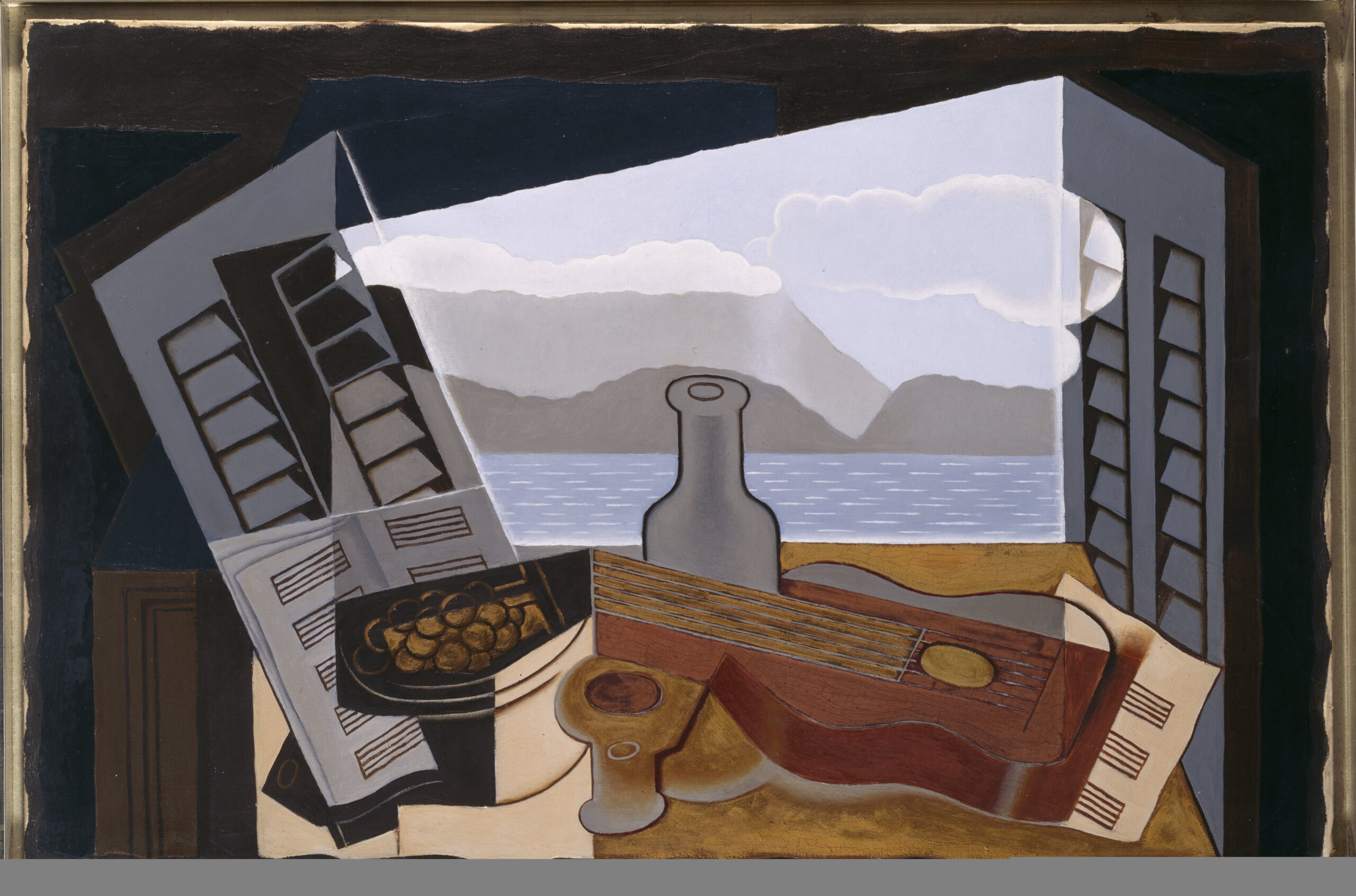 The Open Window (1921) - Juan Gris Tablo