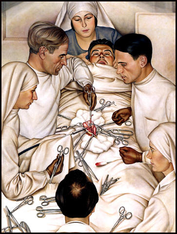 The Operation (1929) – Christian Schad Tablo