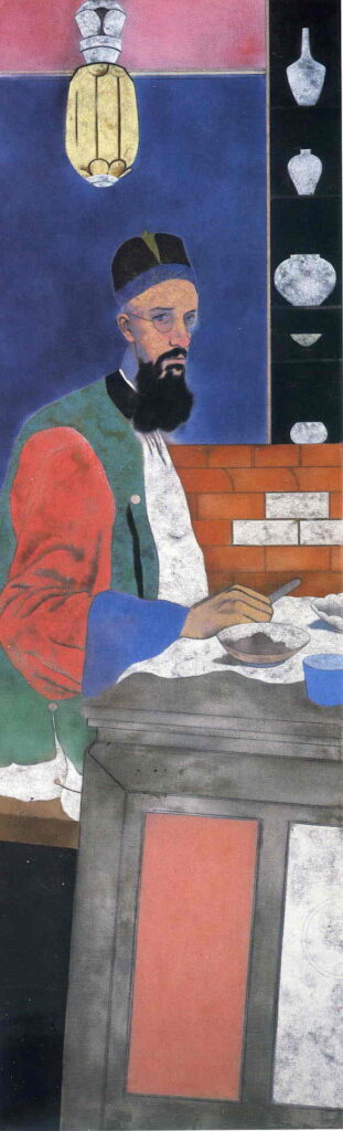The Orientalist - R. B. Kitaj Tablo
