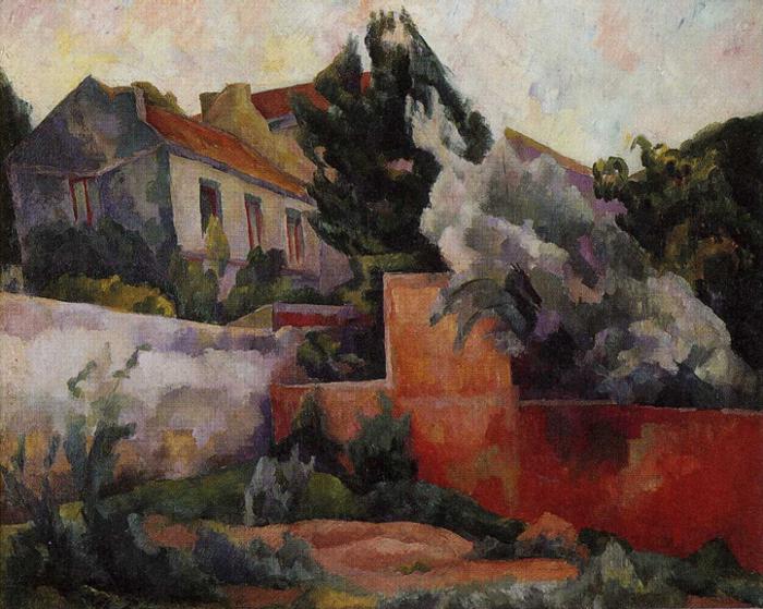 The Outskirts of Paris (1918) – Diego Rivera Tablo