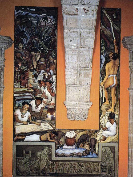 The Papermakers (1950) – Diego Rivera Tablo