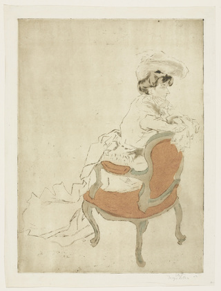 The Parisian (1902) - Jacques Villon Tablo