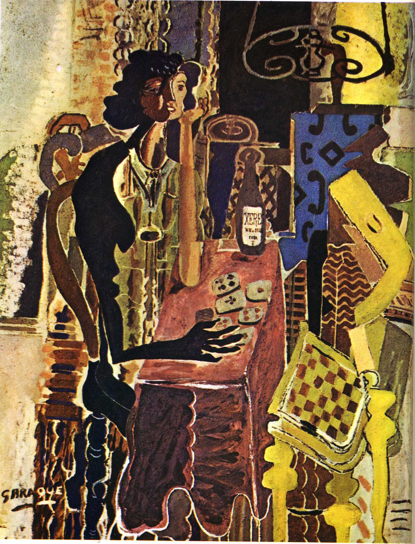 The Patience (1942) - Georges Braque Tablo