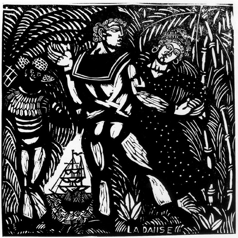 The Pleasures of Peace Dance (The Journey to the Islands) (1910) - Raoul Dufy Tablo