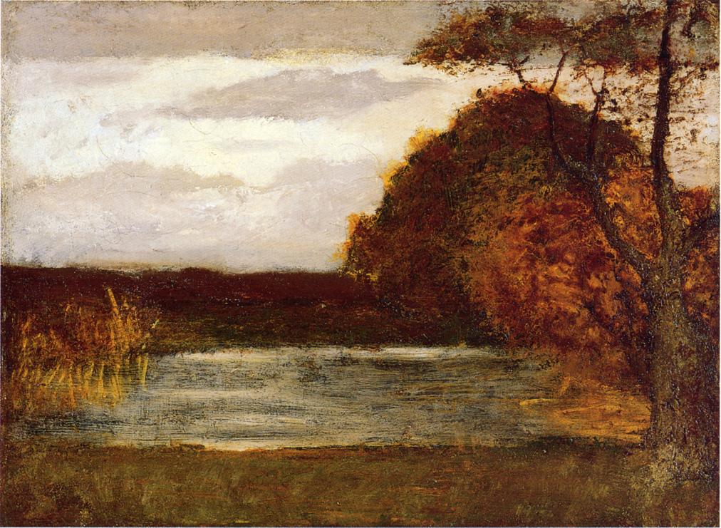 The Pond - Albert Pinkham Ryder Tablo