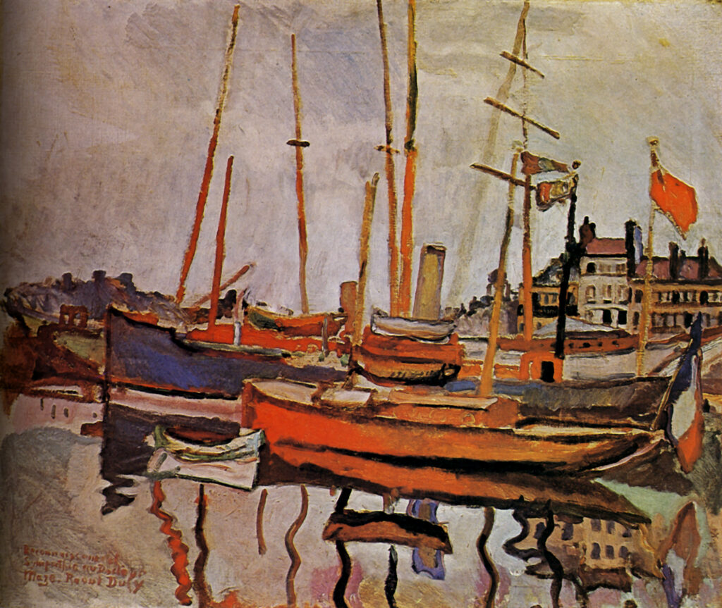 The Port of Le Havre (1906) - Raoul Dufy Tablo
