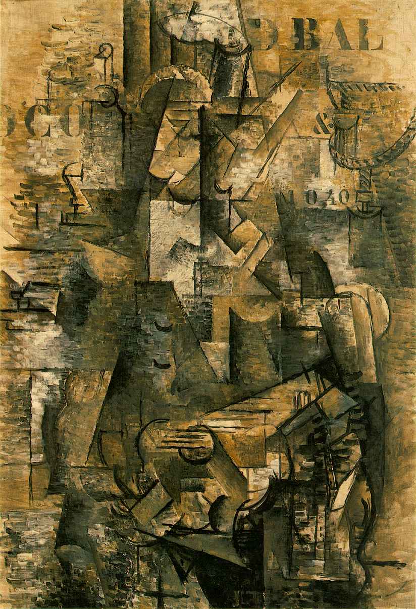 The Portuguese (The Emigrant) (1911) - Georges Braque Tablo