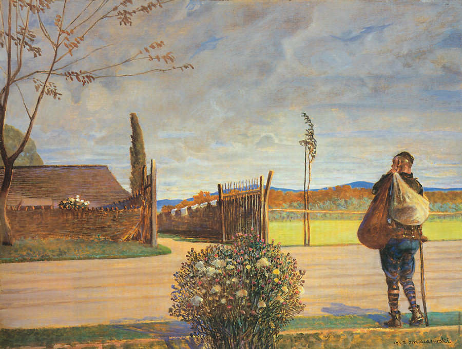 The Prodigal Son - Jacek Malczewski Tablo