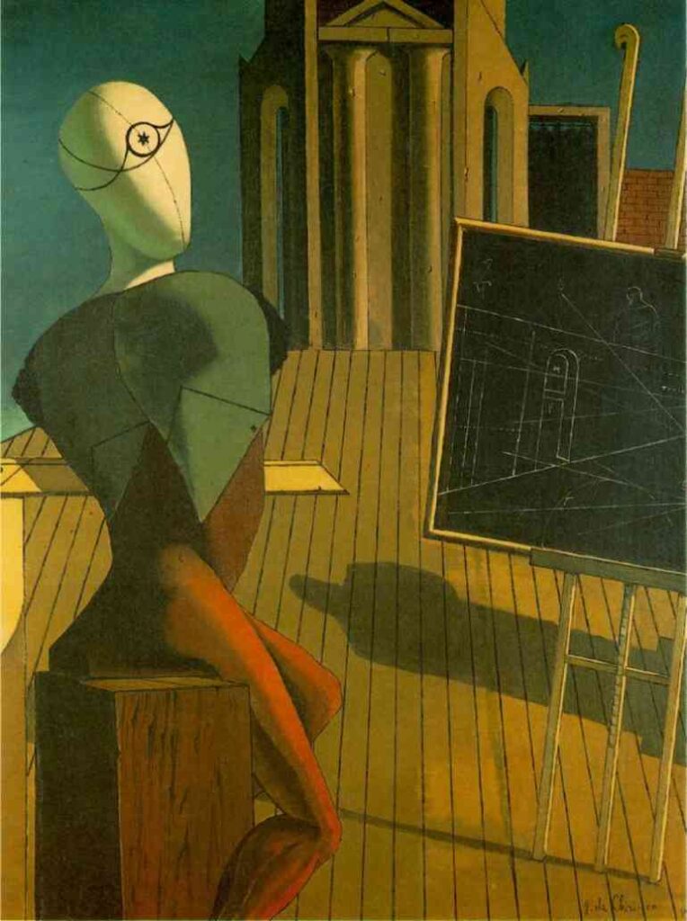 The Prophet (1915) - Giorgio de Chirico Tablo