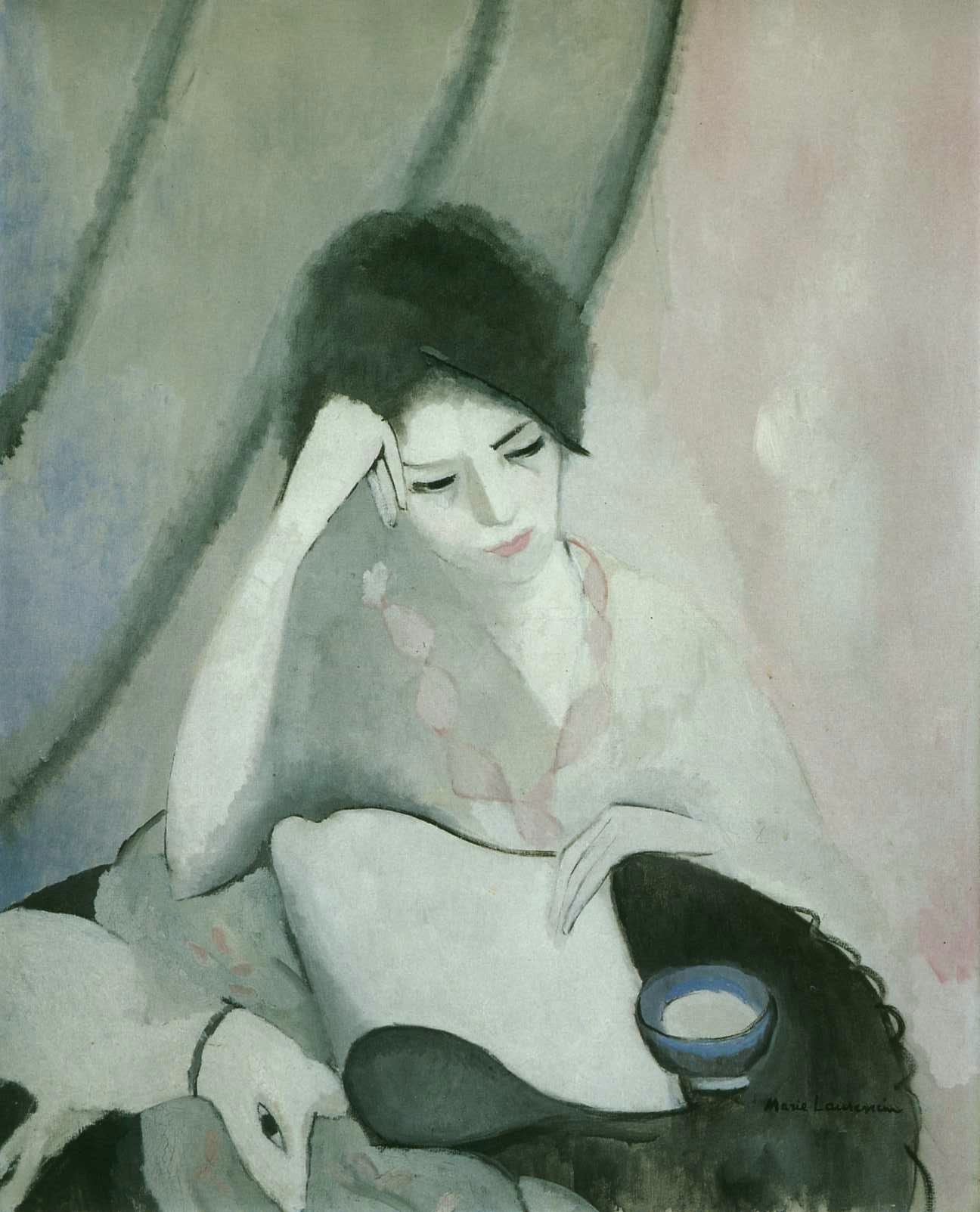 The Reader (1913) - Marie Laurencin Tablo
