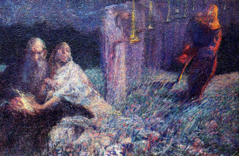 The Reaper – Umberto Boccioni Tablo