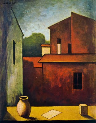 The Red House (1927) – Carlo Carrà Tablo