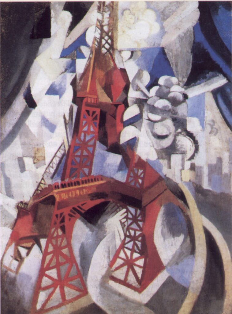 The Red Tower (1911) - Robert Delaunay Tablo