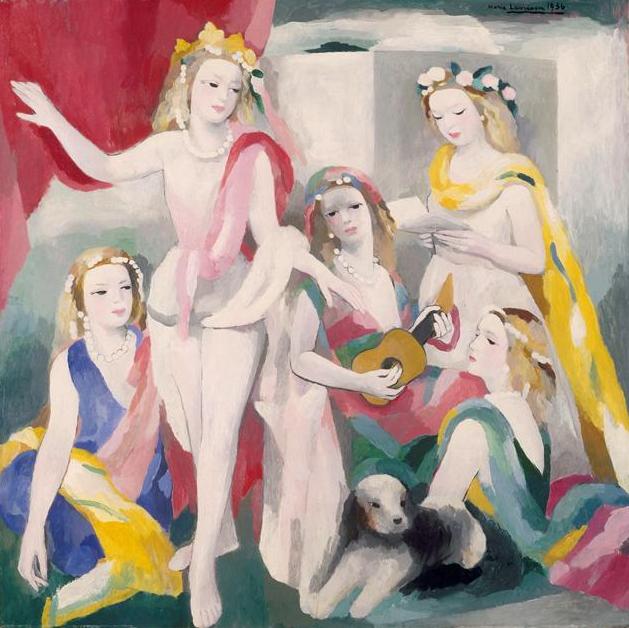 The Rehearsal (1936) - Marie Laurencin Tablo