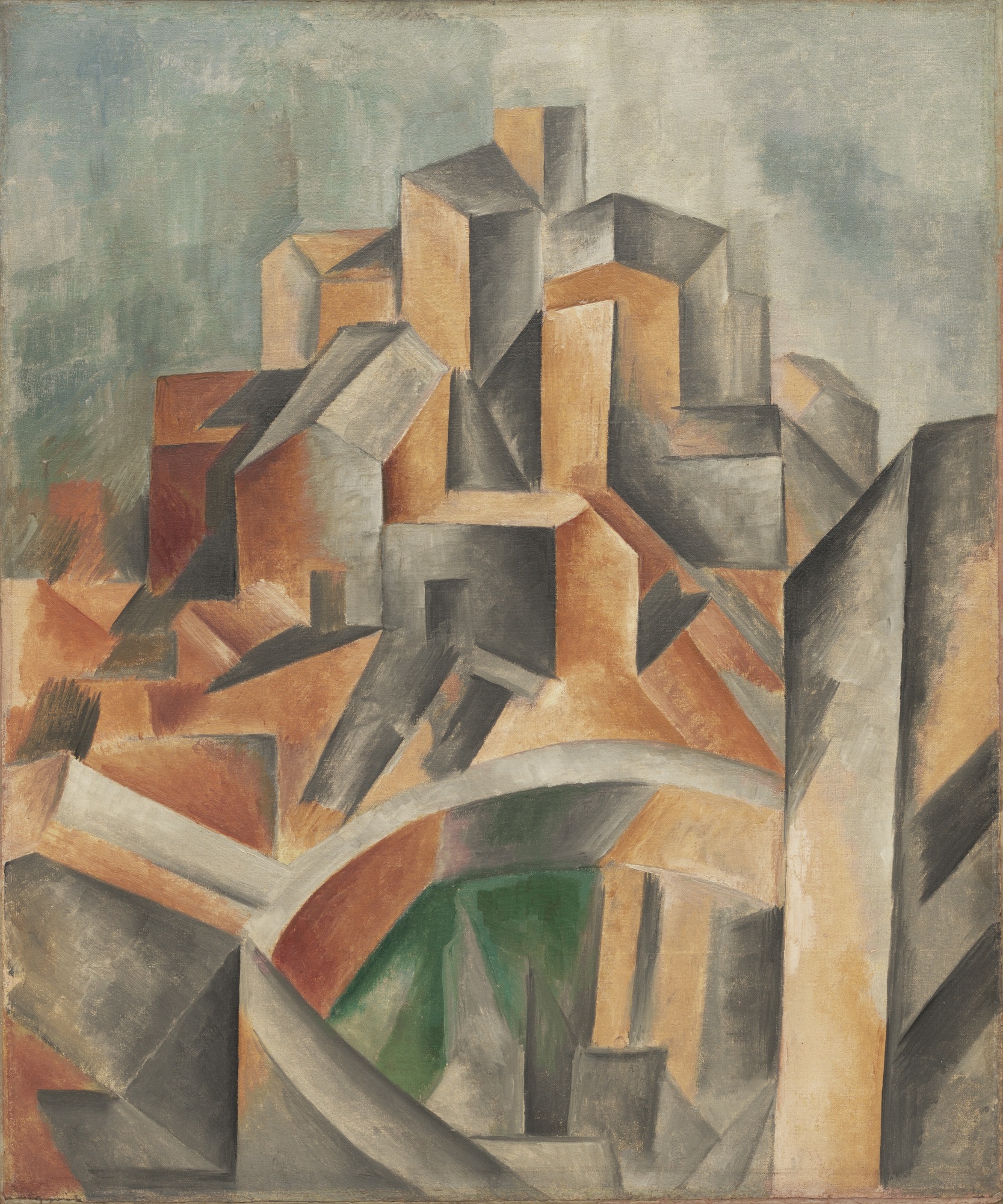 The Reservoir, Horta de Ebro (1909) - Pablo Picasso Tablo