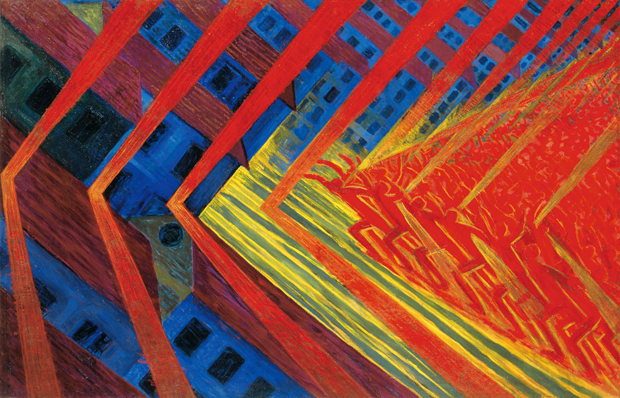 The Revolt (1911) – Luigi Russolo Tablo
