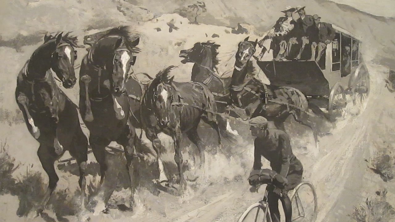 The Right of the Road (1900) - Frederic Remington Tablo