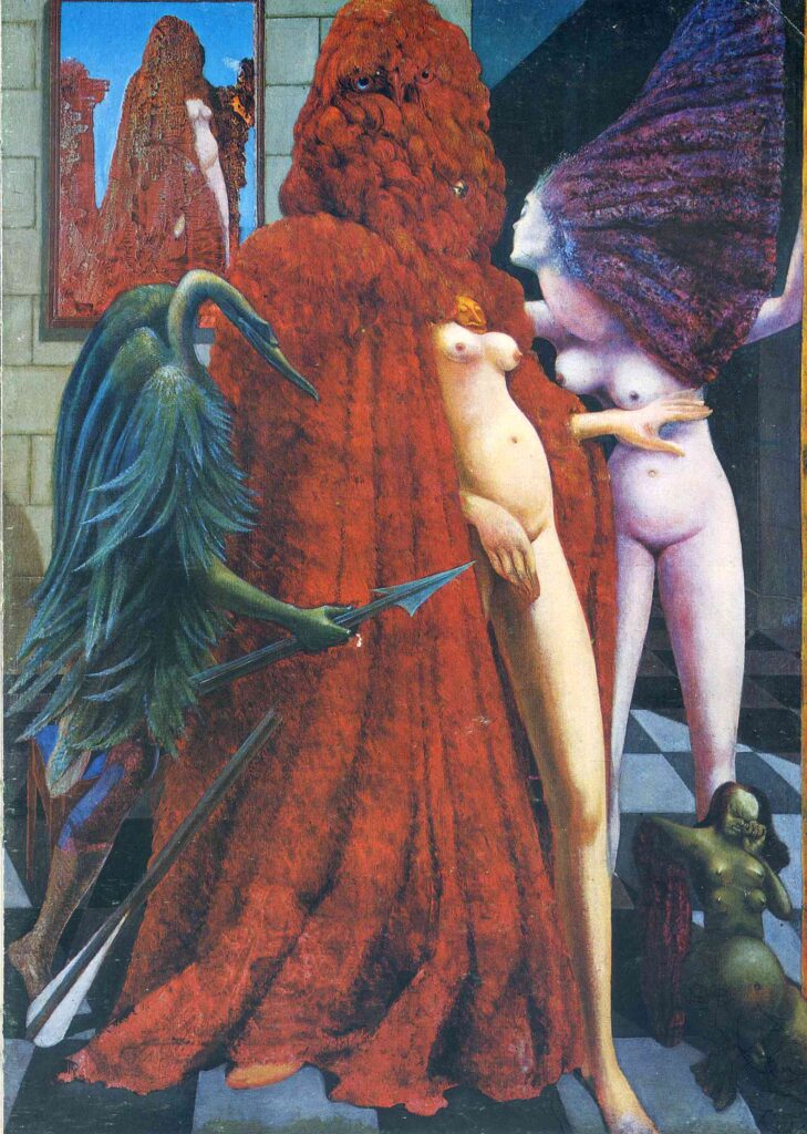 The Robing of the Bride (1940) - Max Ernst Tablo