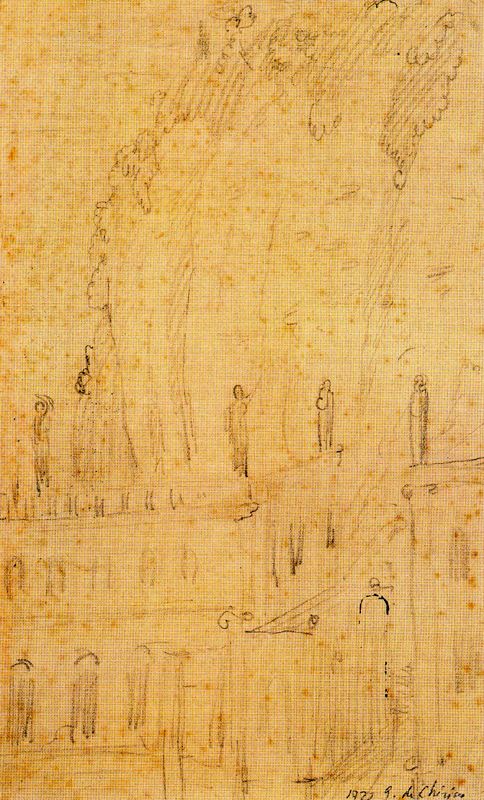 The Roman villa – Giorgio de Chirico Tablo