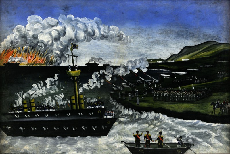 The Russian Japanese War – Niko Pirosmani Tablo
