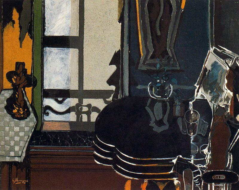 The Salon (1944) - Georges Braque Tablo
