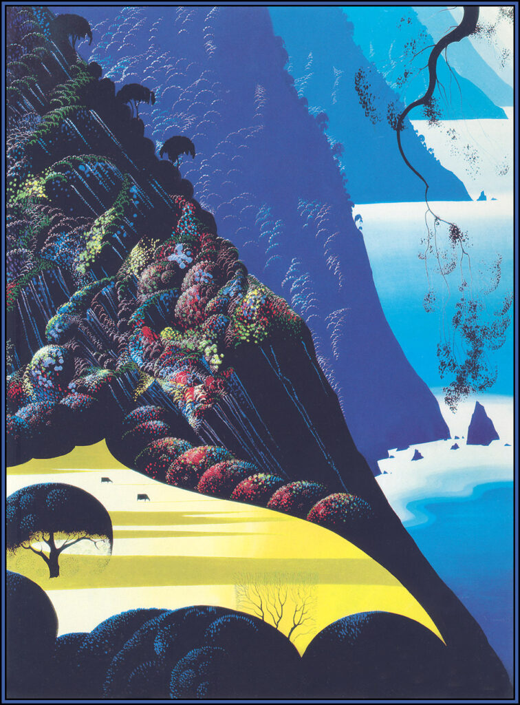 The Sea Below - Eyvind Earle Tablo