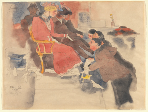 The Shine (1916) - Charles Demuth Tablo