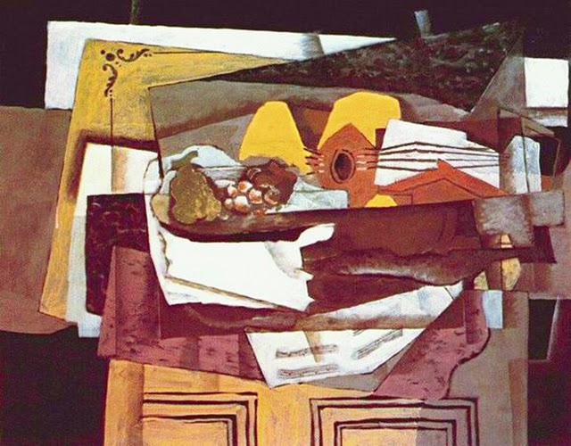 The Sideboard (1920) - Georges Braque Tablo