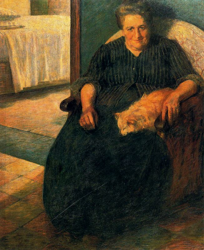 The Signora Virginia (1905) – Umberto Boccioni Tablo