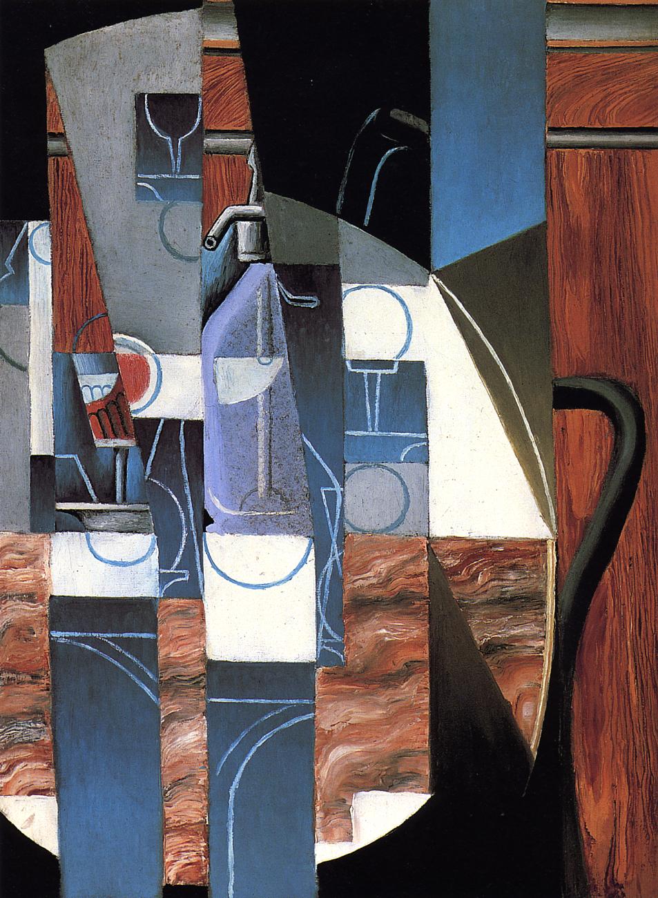 The Siphon (1913) - Juan Gris Tablo