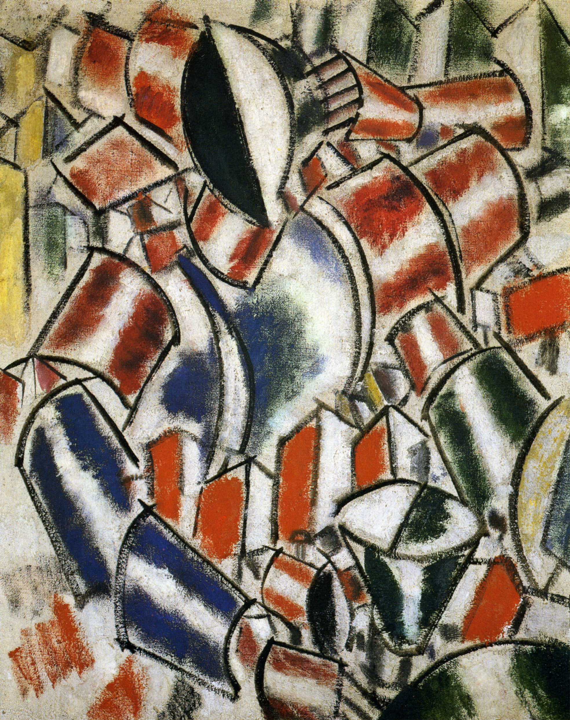 The Sitted Woman (1914) - Fernand Léger Tablo