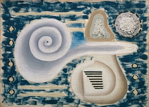 The Small Black Holes (1927) - Serge Charchoune Tablo
