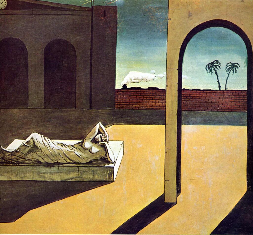 The Soothsayer's Recompense (1913) - Giorgio de Chirico Tablo