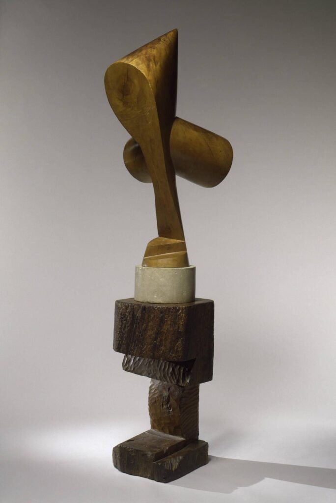 The Sorceress (1920) - Constantin Brâncuși Tablo