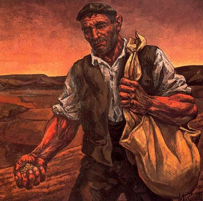 The Sower (1940) – Vela Zanetti Tablo