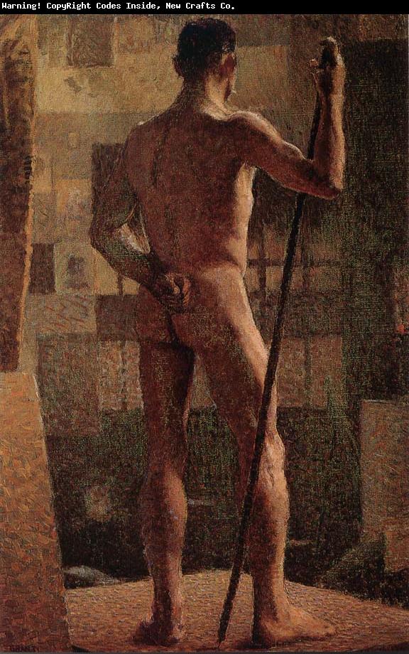 The Spotted Man (1924) - Grant Wood Tablo