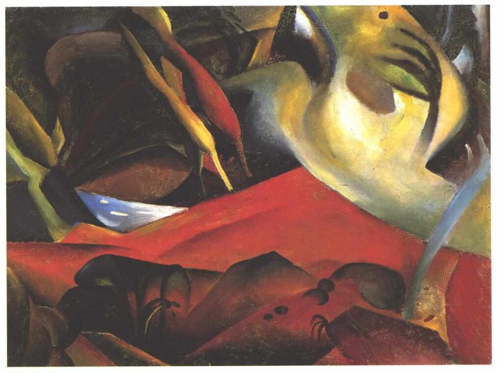The Storm (1911) - August Macke Tablo