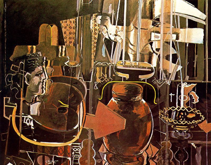 The Studio (II) (1949) - Georges Braque Tablo
